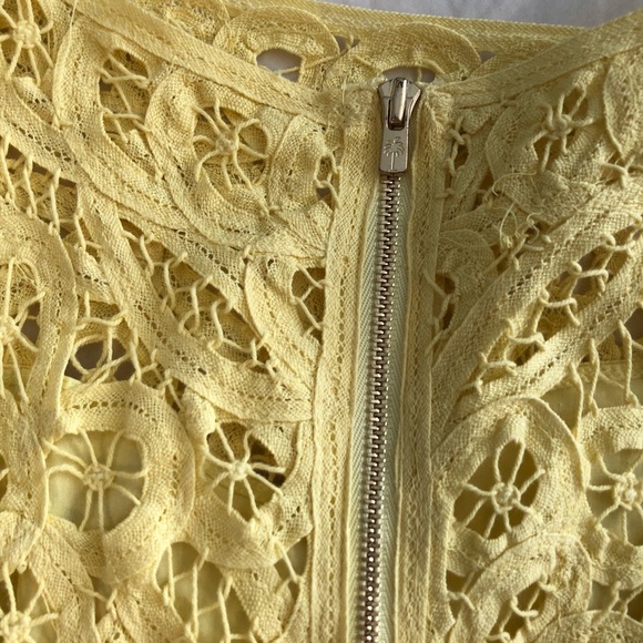 NWT LILLY PULITZER FOLEY LACE SMALL STARFRUIT YELLOW GORGEOUS!! MSRP $398 - Picture 5 of 15